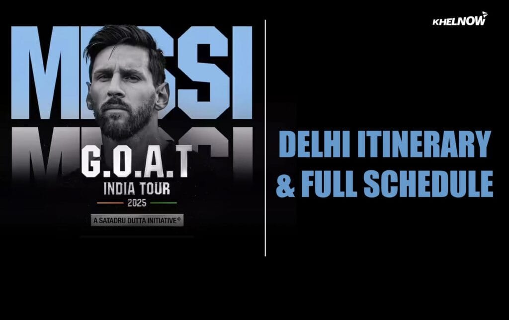 Delhi Full Schedule Lead Argentina football legend Lionel Messi arrives in New Delhi