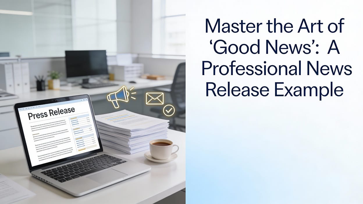 News Release Example: Most Valuable Skills in Digital Media