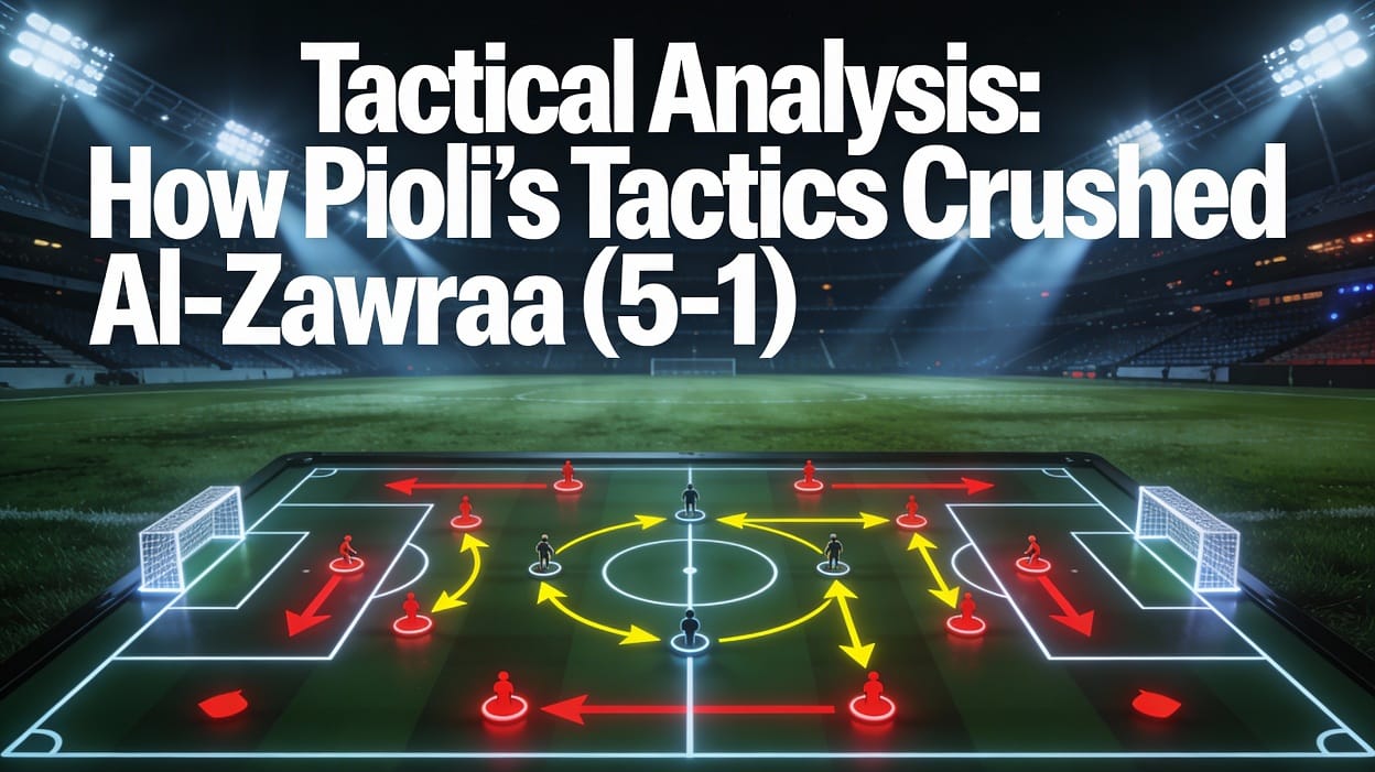 Stefano Pioli tactics Al-Nassr: How Pioli’s Tactics Crushed Al-Zawraa (5-1)