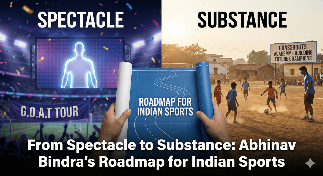 Two Paths for Indian Sports Olympic gold medalist Abhinav Bindra