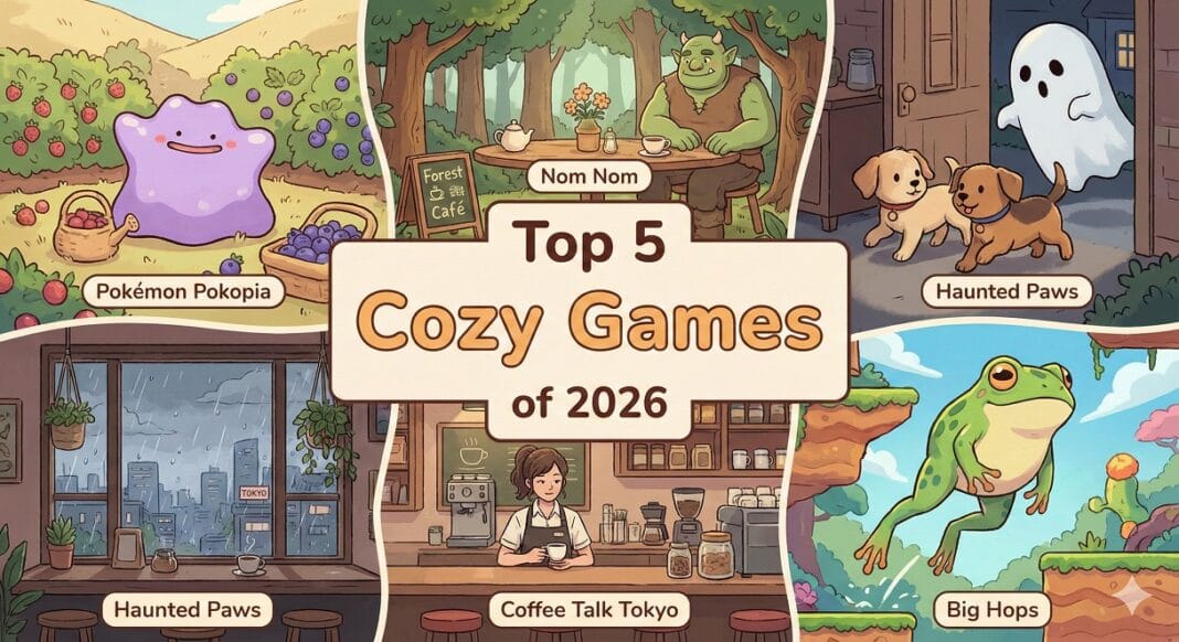 Top 5 Cozy Games