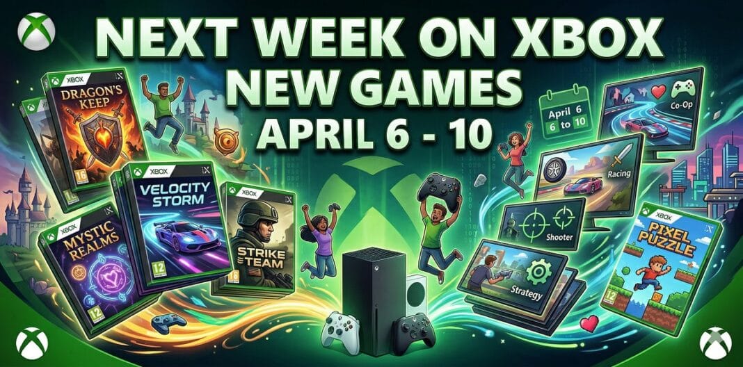 Next Week on Xbox April 6 to 10