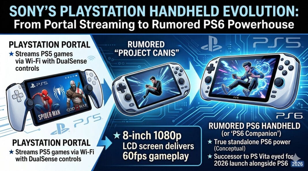 ONY PLAYSTATION HANDHELD EVOLUTION