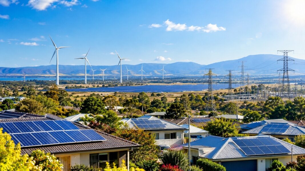 Renewable Energy Landscape in Open Countryside