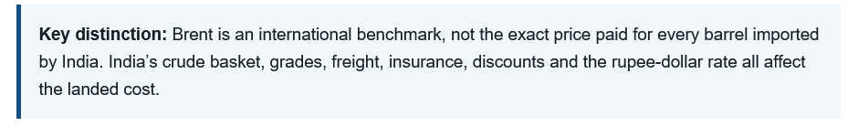 Key distinction retail fuel prices